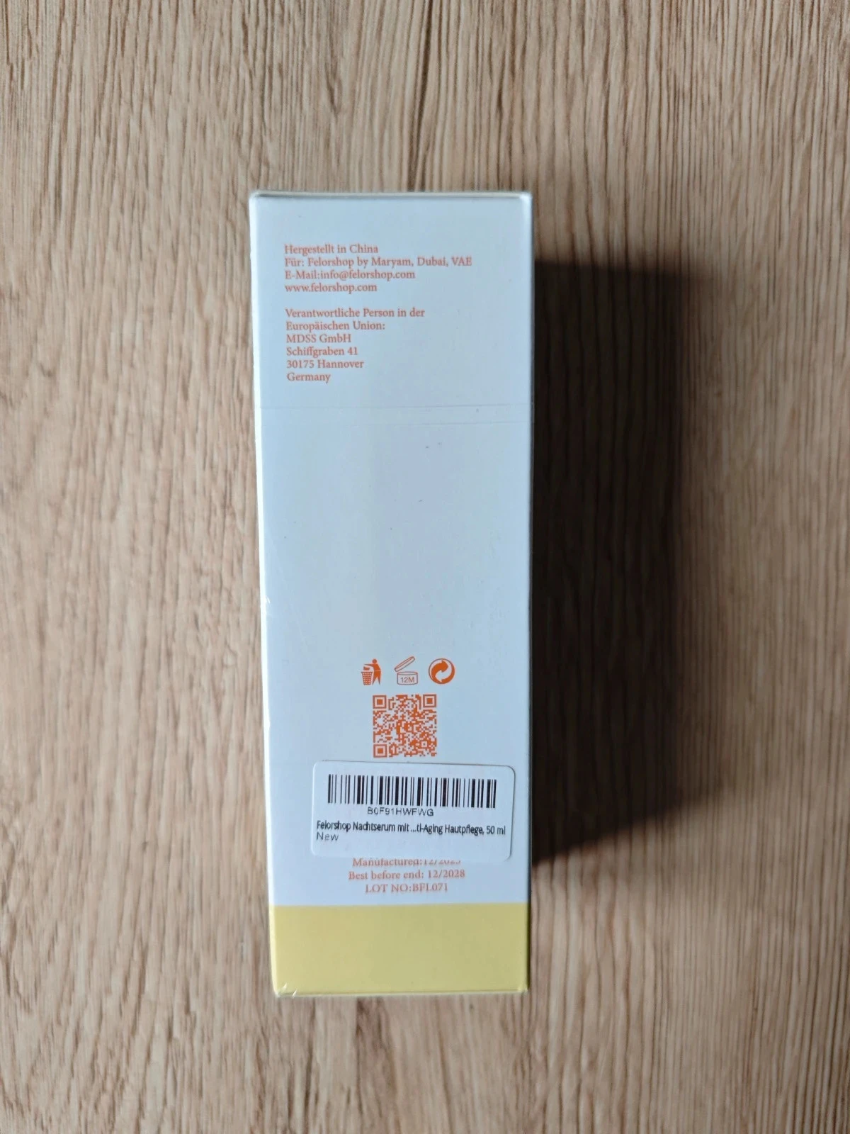 [N3UF] Sérum de Nuit Anti-Âge | Rétinol + Collagène + Peptides | Felor Shop – photo 4